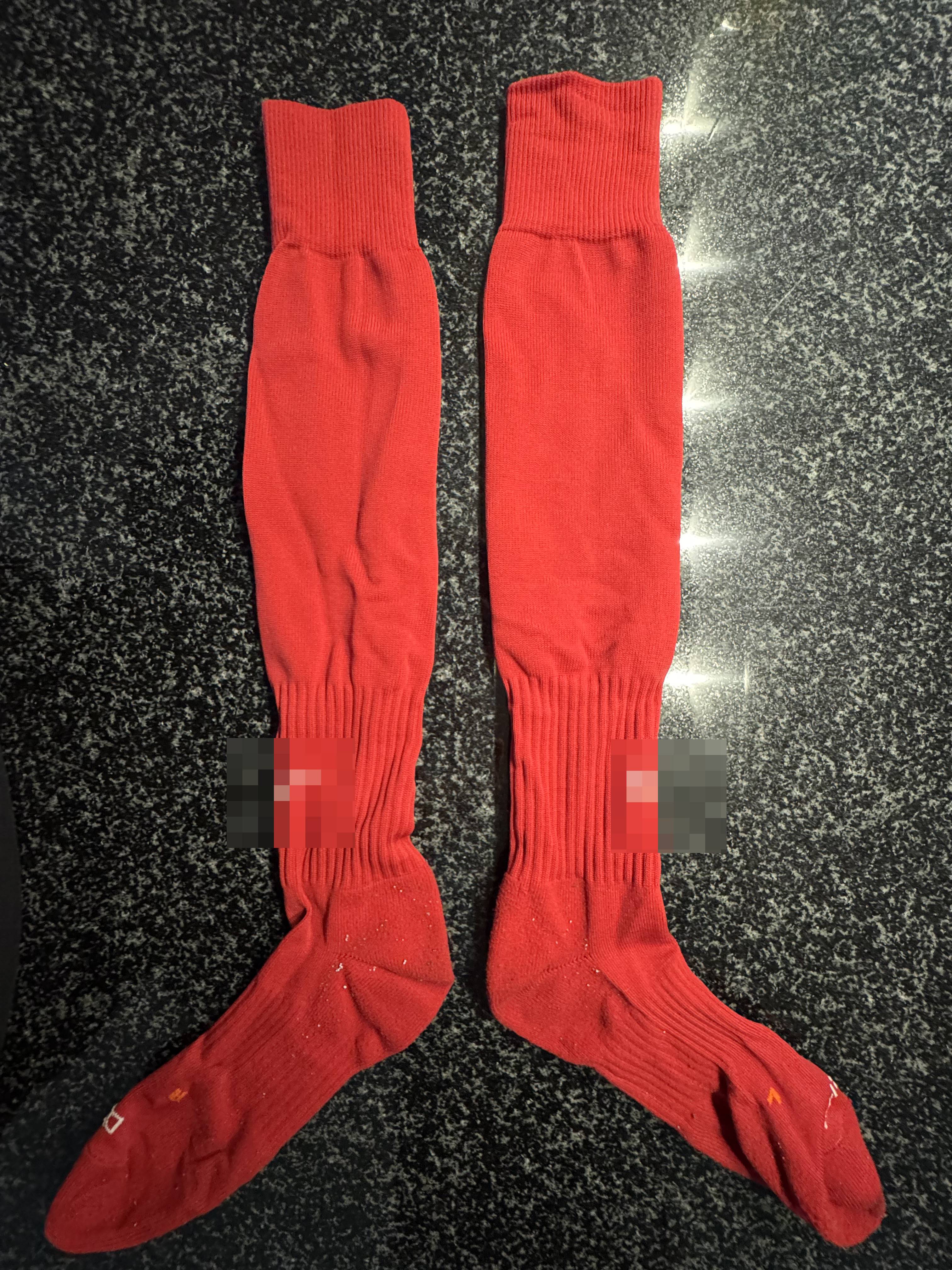 Rote Socken